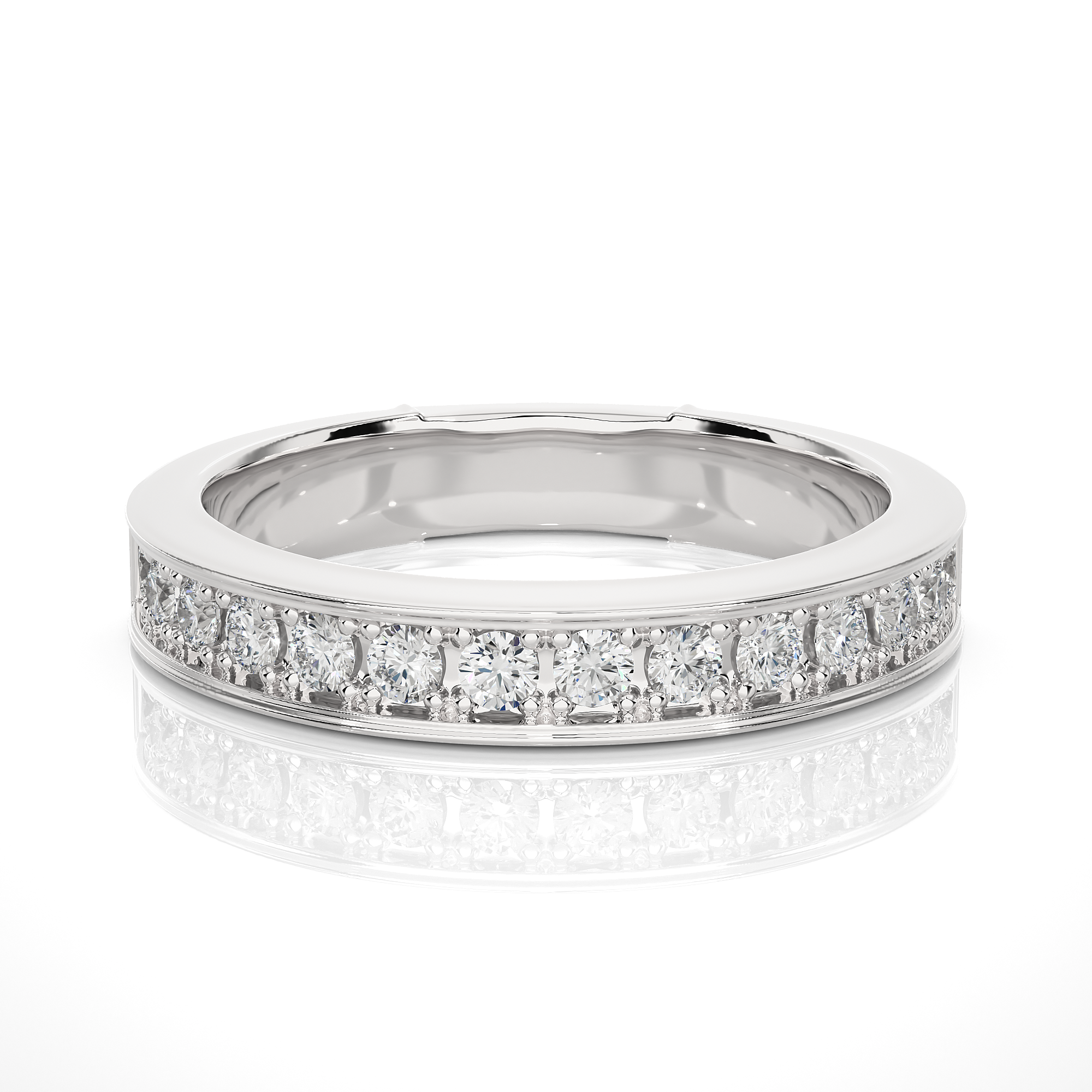 0.49 Carat G Color VS1 Clarity Diamond Studded Natural Diamond Ring.